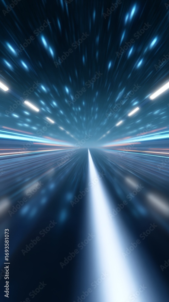Poster abstract speed motion background with light and blur effect, dynamic energetic visuals for modern pr