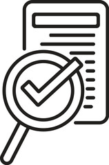 business policy search vector illustration