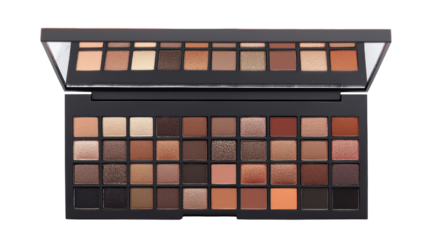 Elegant eyeshadow palette featuring vibrant and neutral shades for versatile makeup application and eye enhancement