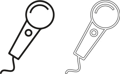 microphone vector illustration 