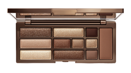 Elegant and Versatile Eyeshadow Palette with Neutral and Shimmery Shades for Everyday and Special Occasion Makeup Looks