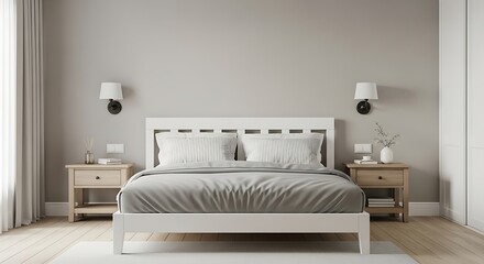 Elegant Bedroom Interior Design.