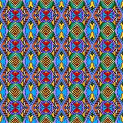 seamless geometric pattern with geometric elements