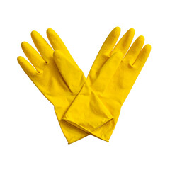 Pair of rubber gloves 