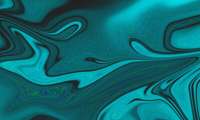 Abstract turquoise marble background with swirls and veins, perfect for adding a touch of elegance to designs