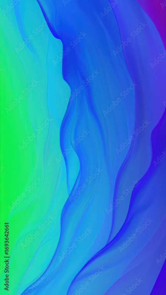 Poster vibrant gradient swirls abstract background with flowing colors for digital design
