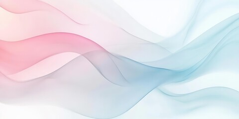 Obraz premium Explore Flowing Lines With a Pastel Color Scheme and Subtle Movement