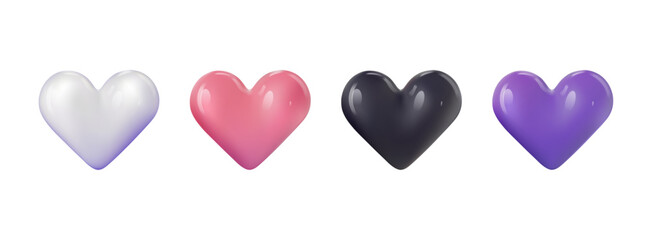 set love emoji heart icon illustration