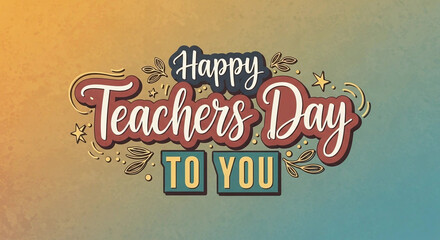 Happpy teachers day card