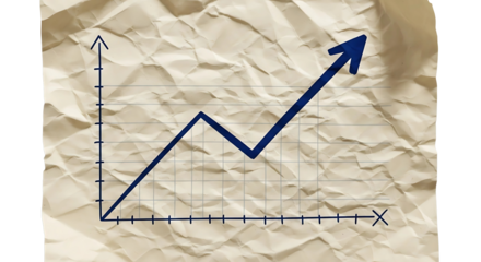 crumpled paper and pencil