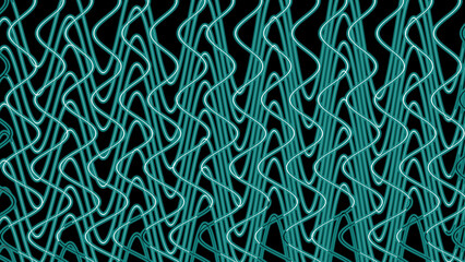 seamless pattern with chains glow design 