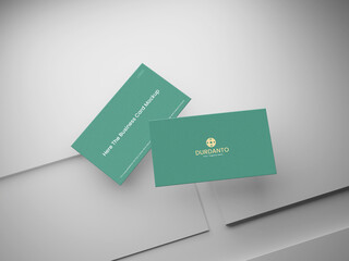 PSD Business Card Mockup Design