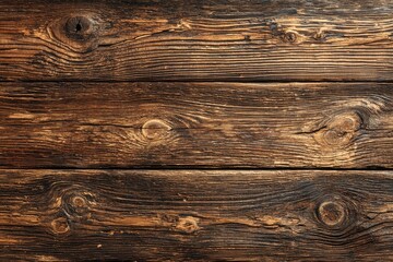 Naklejka premium Aged wooden planks, horizontal grain