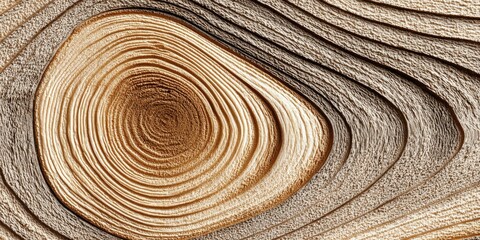 Close-up of wood grain with concentric rings