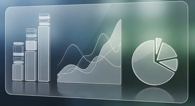 Analytics Dashboard Visualization – Business Data and Metrics Concept