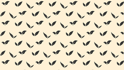 Fototapeta premium Leaf vector pattern multicoloured