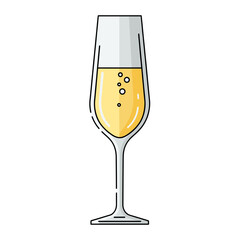 Champagne Glass Design