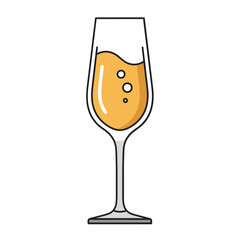 Champagne Glass Design