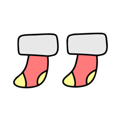 Outline baby new born doodles decoration element design. game, education, sock. baby newborn element doodle