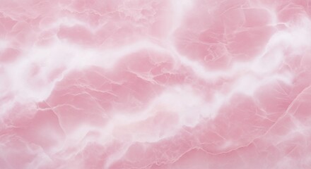 Pink and white marble texture with flowing, organic patterns.