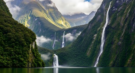Milford sound fiordland national park, new zealand