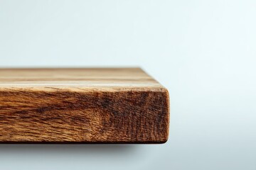 Close-up of a wooden surface corner
