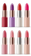 Obraz premium Assorted lipstick shades