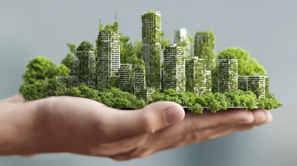 Urban Planner Bringing Sustainable City Vision to Life Vibrant, Creative, and Inspiring Stock Image for Campaigns and Presentations.