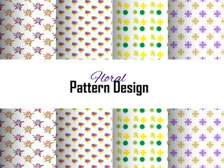 Seamless Floral Vector Pattern Background for Fabric, Wallpaper and Textile Design