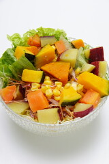 南瓜と薩摩芋のサラダ