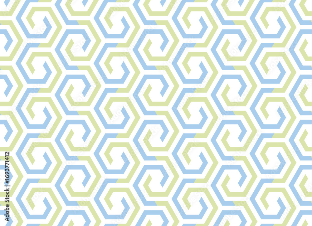 Poster abstract geometric pattern. a seamless vector background. yellow and blue ornament. graphic modern p