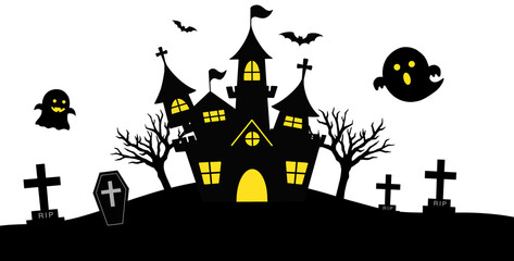 vector illustration of a halloween
