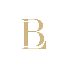 Interlocking B and L monogram