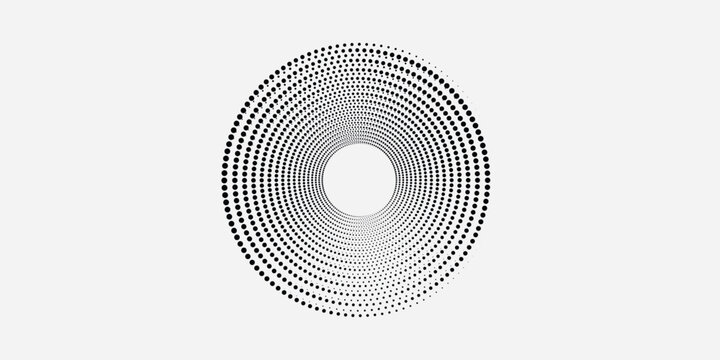 3D blue techno background. Big data visualization on dark space with dotted lines shape effect decoration. Modern graphic design element dots modern