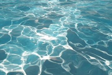 Obraz premium Aqua surface texture, light reflecting, ripples