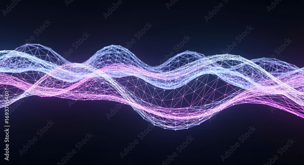 Poster abstract light effects and visual phenomena. digital art and futuristic design. a swirling vortex of