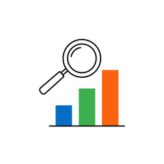 Data Analytics and Insights Vector for Business Intelligence and Reporting Graphic