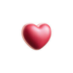 Obraz premium Shiny Red Heart Symbol
