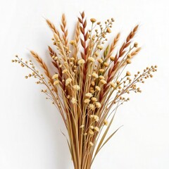 Fototapeta premium Dried Floral Arrangement in Warm Tones for Home Decor and Styling