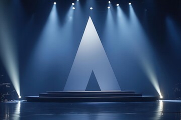 Embrace the brilliance, a luminous stage awaits, beckoning towards center stage.