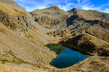 Lago di Caldaresc, Val Calanca, Grigioni Italiani, Svizzera