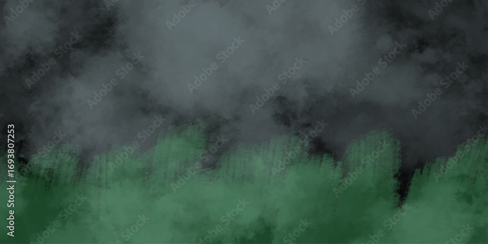 Poster fluid art background. liquid abstract pattern with ufo green. marble texture of liquid surface. flui