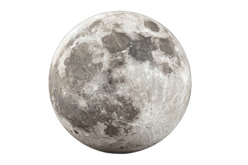 Full moon, detailed surface texture