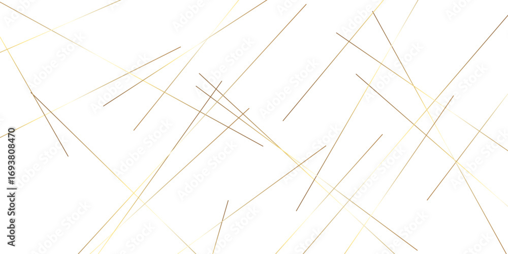 Poster abstract background with lines. golden lines on white paper. line wavy abstract vector technology li