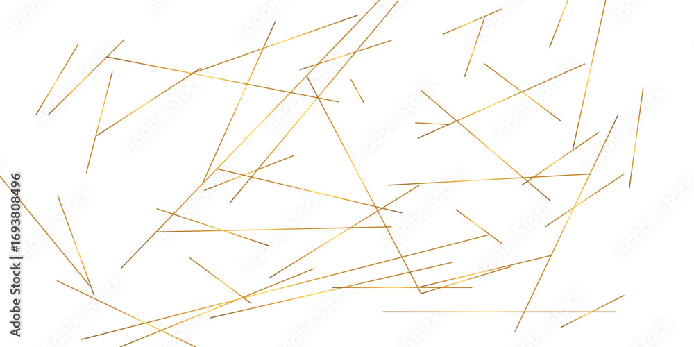 Poster abstract background with lines. golden lines on white paper. line wavy abstract vector technology li