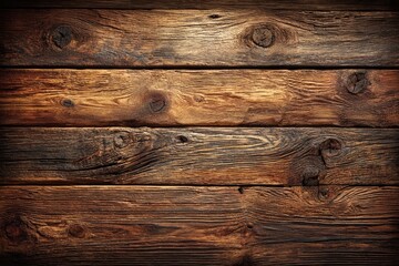 Naklejka premium Dark brown wooden planks