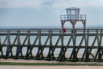 la jetée de Luc-sur-Mer