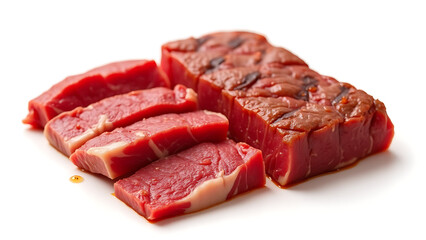 raw meat on a cutting board