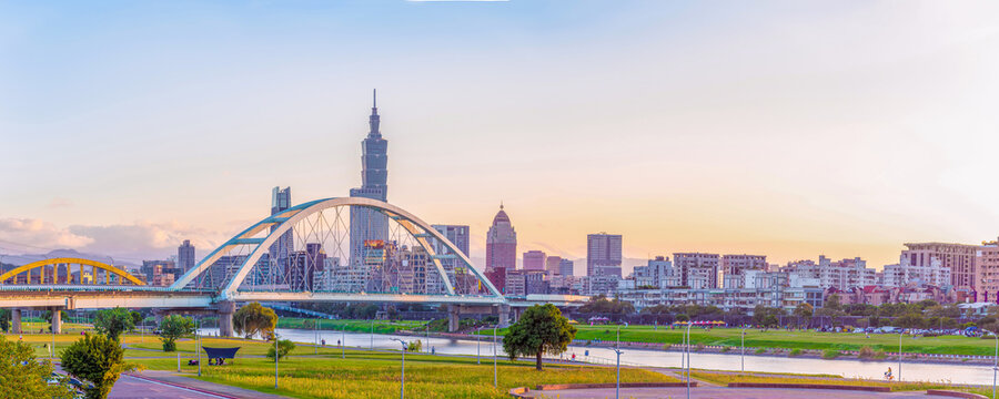 The most beautiful Viewpoint taipei city in taiwan.	