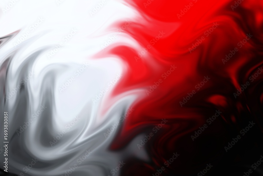 Poster red and white gradient background with noise